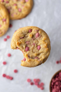 Ruby Chocolate Chip Cookies