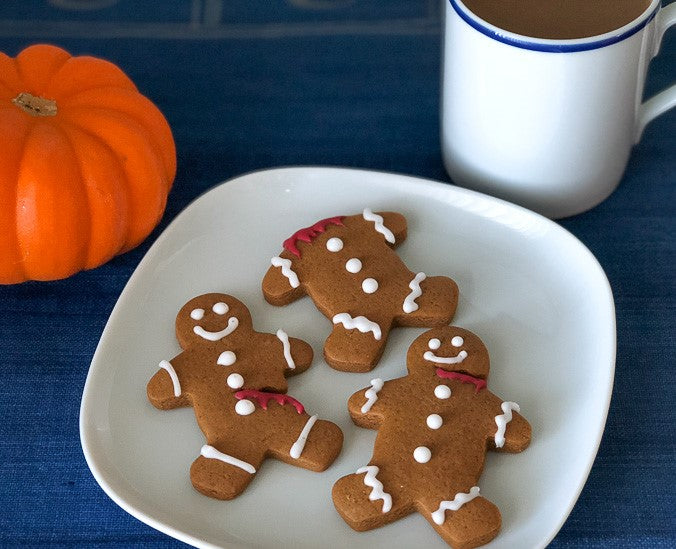 Spooky gingerbread men
